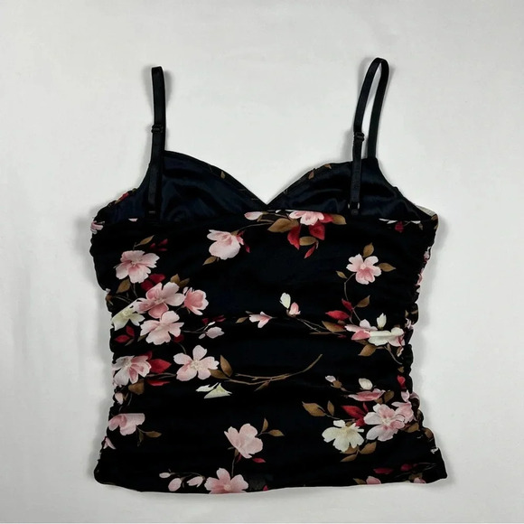 Vintage 90’s Floral Cropped Tank Top - Picture 8 of 10